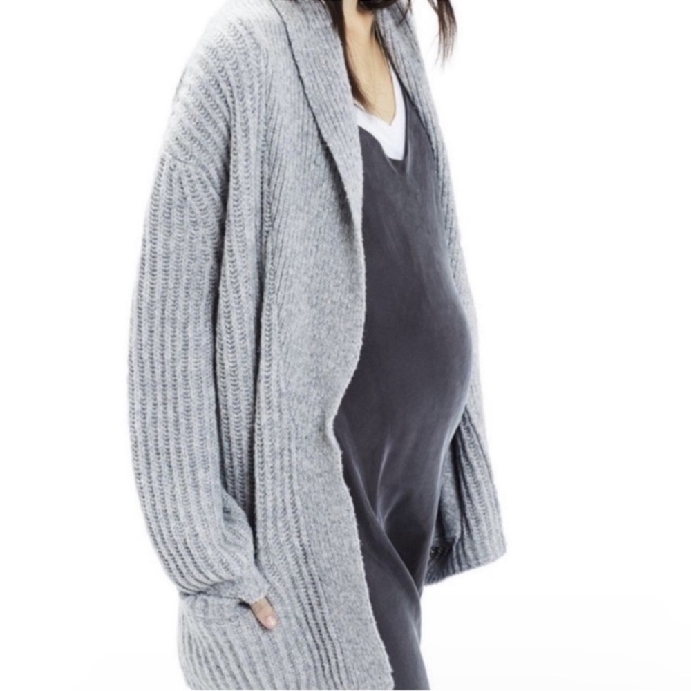 Hatch Maternity The Everyday Chunky Oversized Open Cardigan